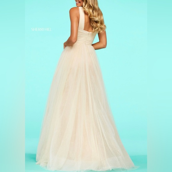 Tulle A-Line Ball Gown - Picture 2 of 16
